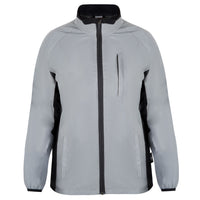 Womens Reflective Running & Cycling Jacket | Silver Hi Vis | BTR