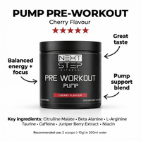 Pump Pre-Workout — Cherry (Final Batch)
