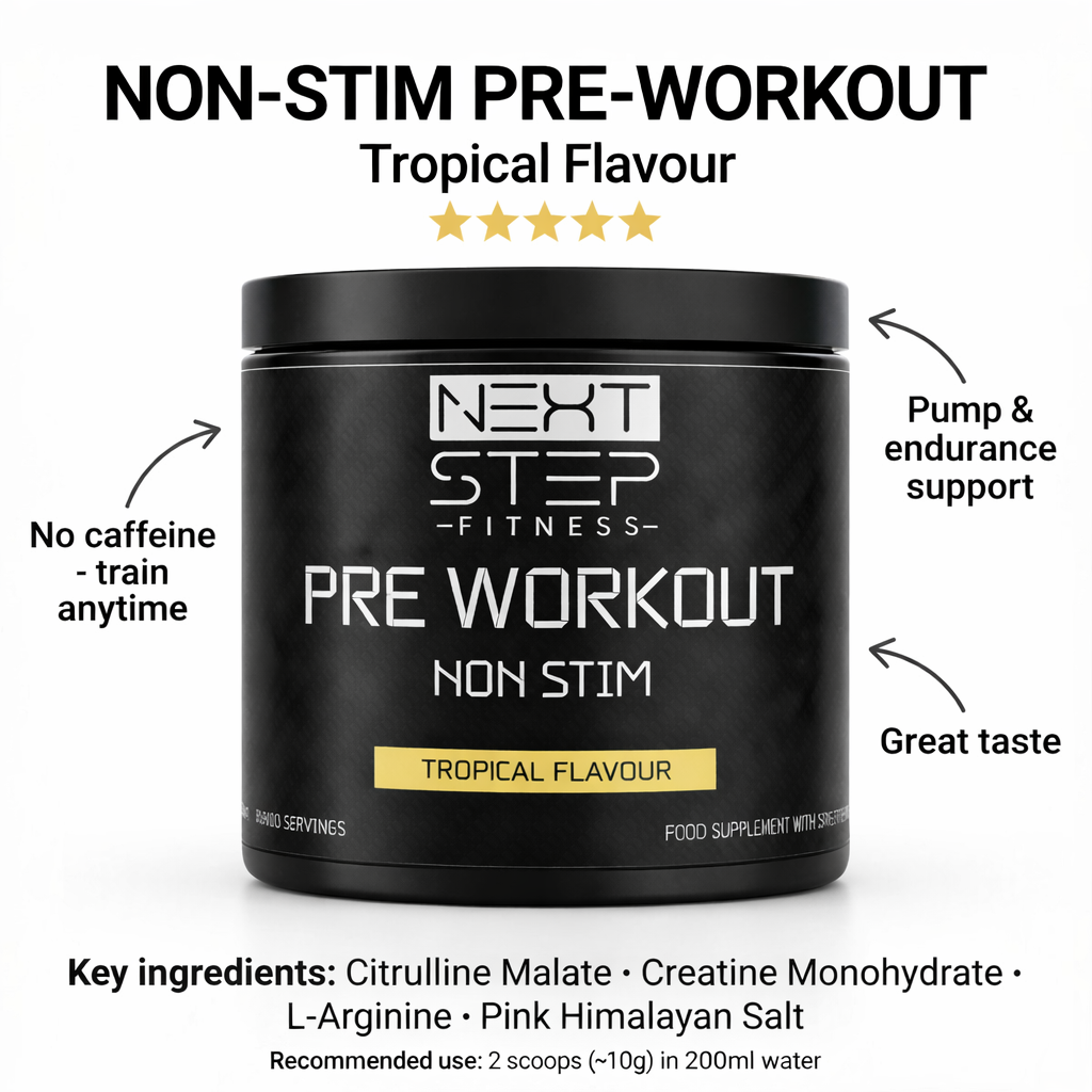 Nextstepfitness - Non stim Preworkout - Tropical - 300g