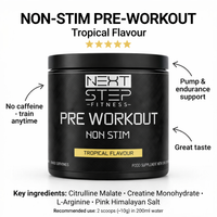 Non-Stim Pre-Workout — Tropical (Final Batch)