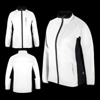 Womens Reflective Running & Cycling Jacket | Silver Hi Vis | BTR