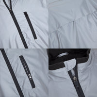 Reflective High Visibility Cycling & Running Jacket | Silver | BTR