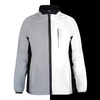 Womens Reflective Running & Cycling Jacket | Silver Hi Vis | BTR