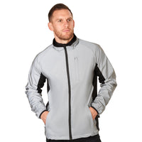 Reflective High Visibility Cycling & Running Jacket | Silver | BTR