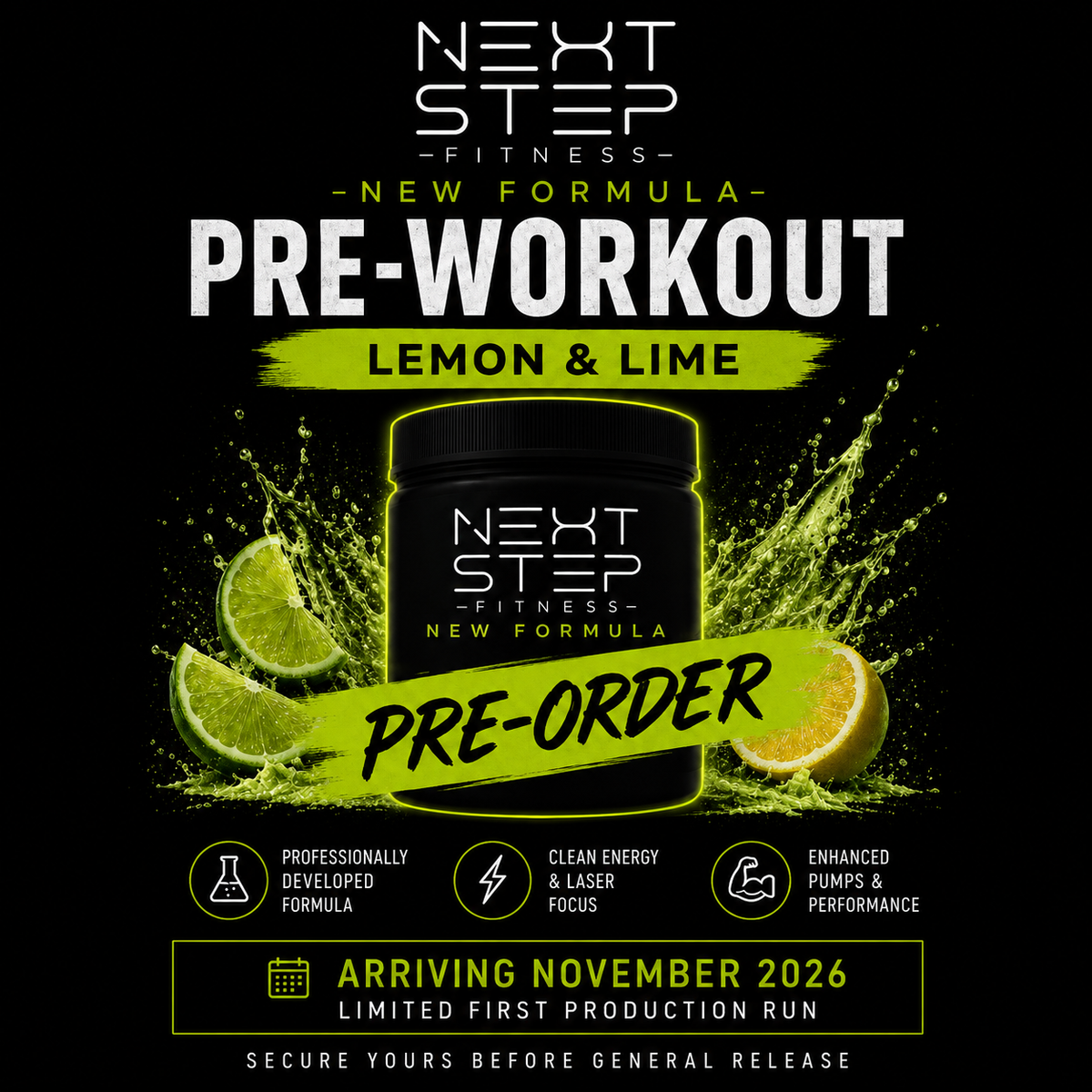 Next Step Pre-Workout (Coming Soon)