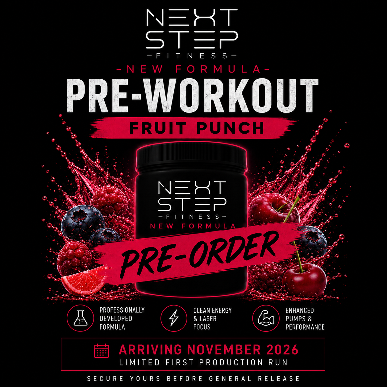 Next Step Pre-Workout (Coming Soon)