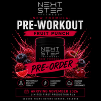 Next Step Pre-Workout — New Formula (Preorder)