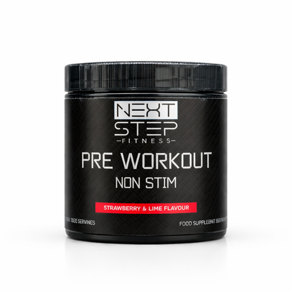 Nextstepfitness - Non stim Preworkout - Strawberry and lime - 300g