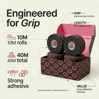 Mammal Tape - 10-Metre - Black/Pink - SPEC 2.0 (4 pack)