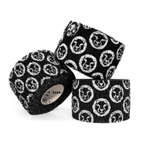 Mammal Tape 5-Metre Rolls - Thumb & Weightlifting Tape (3-Pack / Black / 2.0 Spec)